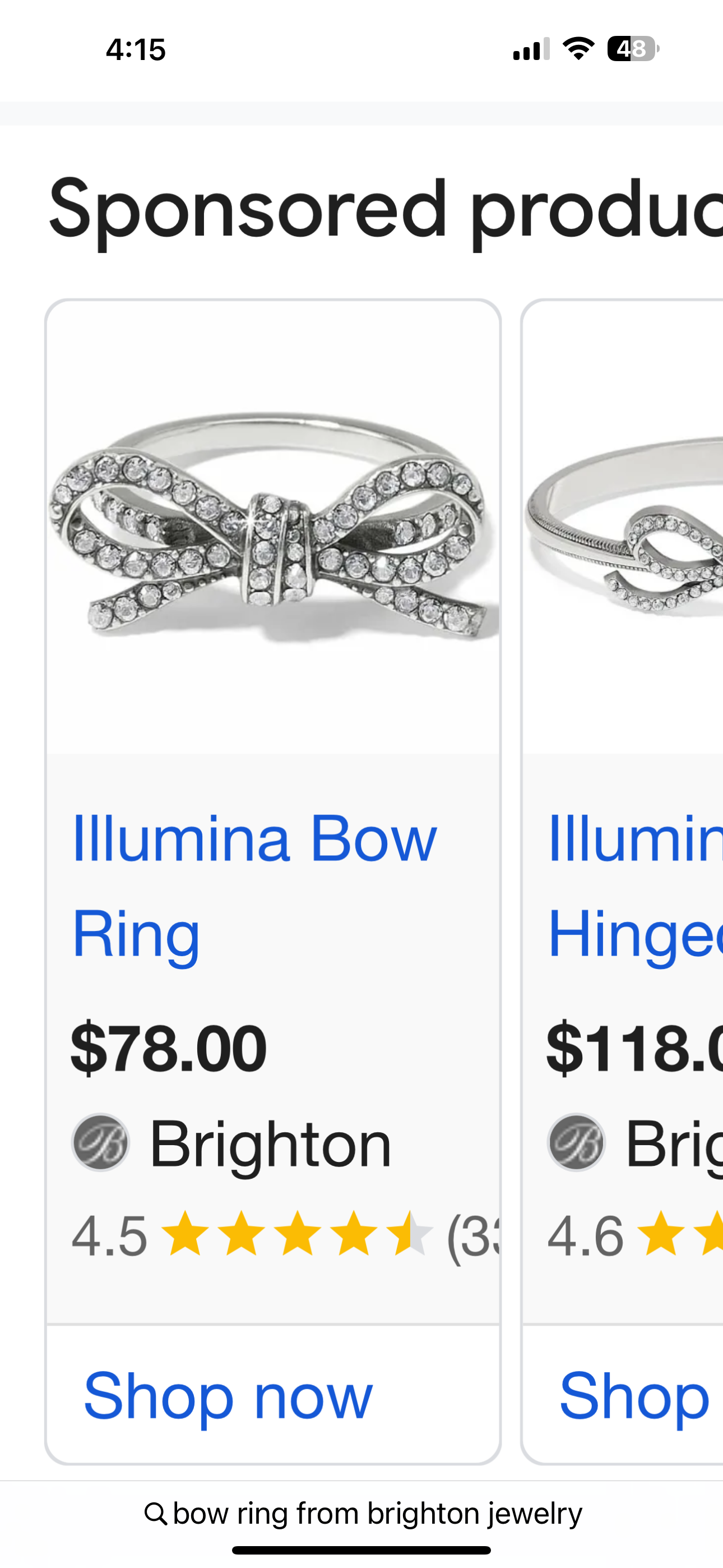 Bow ring