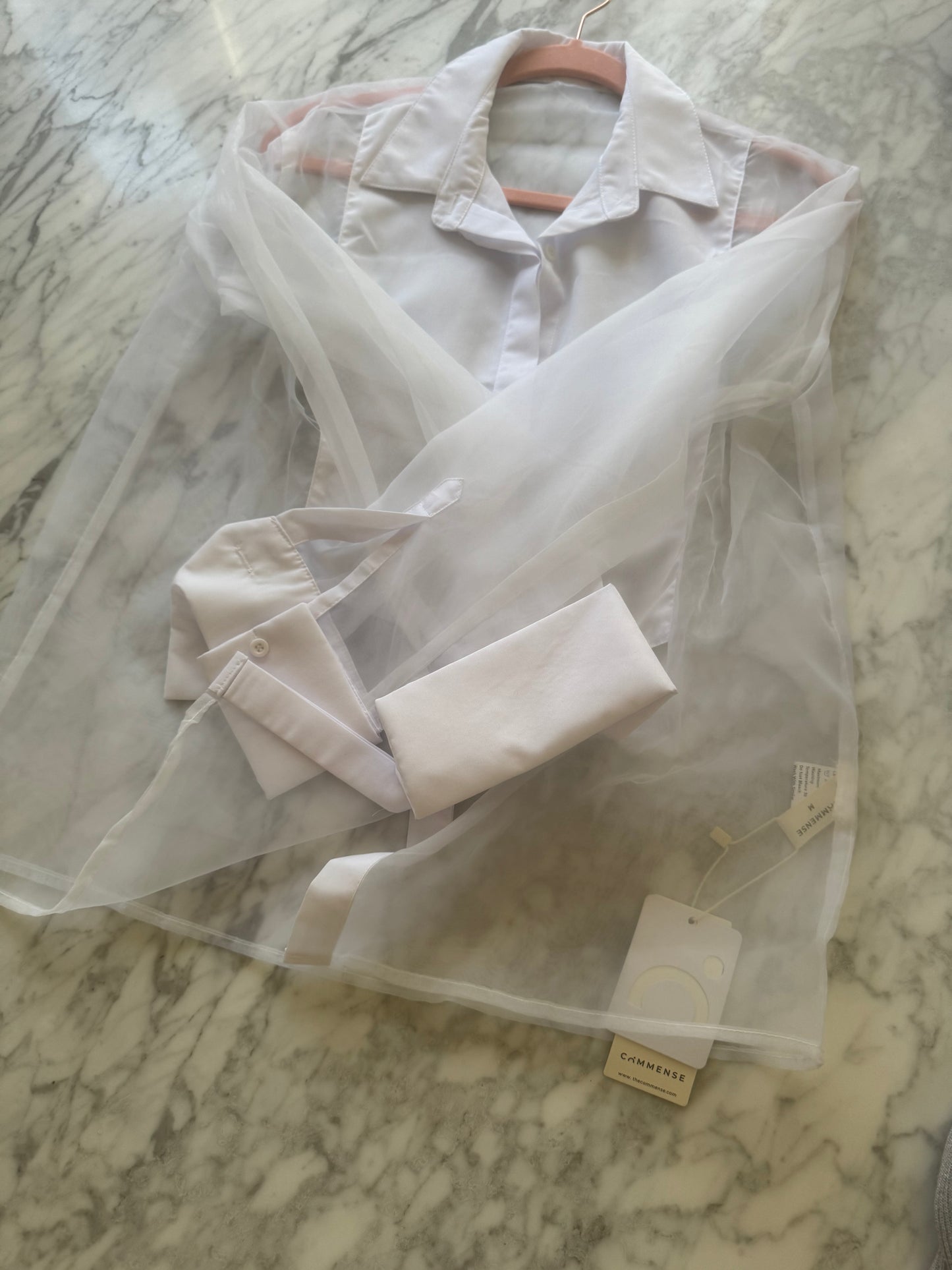 new transparent blouse