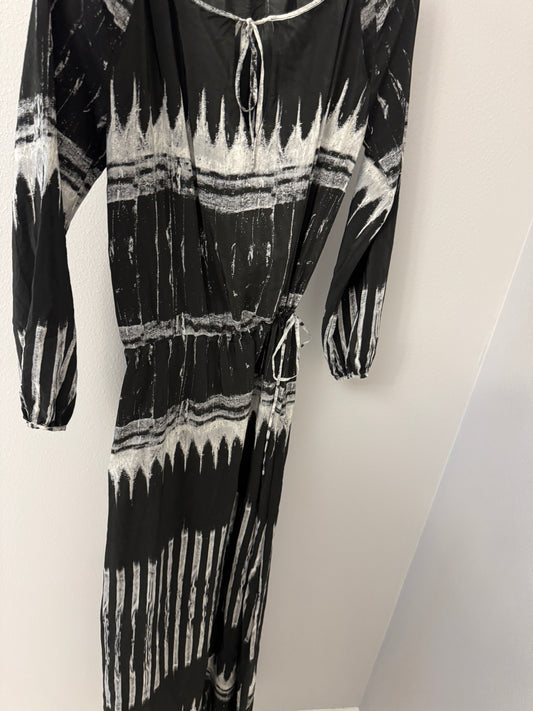 Silk Long Beach dress