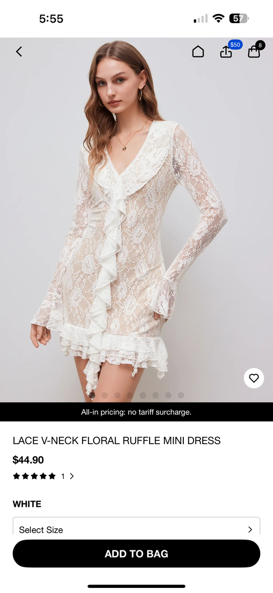 Lace dress