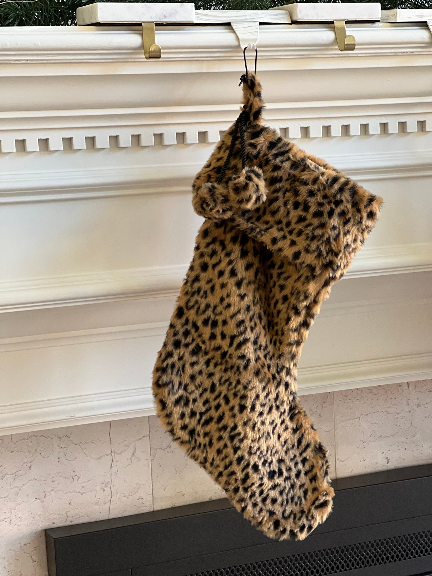 Leopard Christmas Stocking