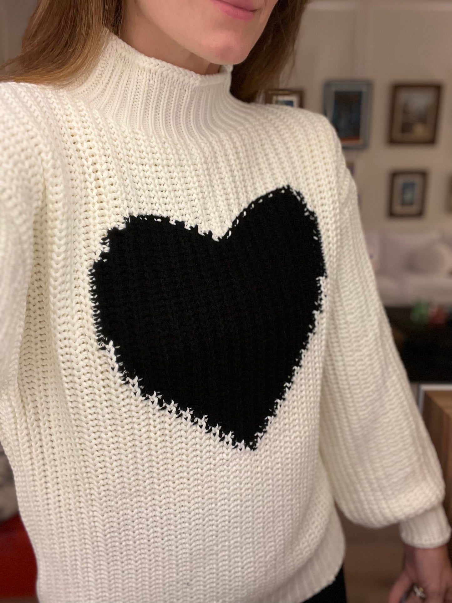 Heart Sweater - Fran & Lidi Lobato